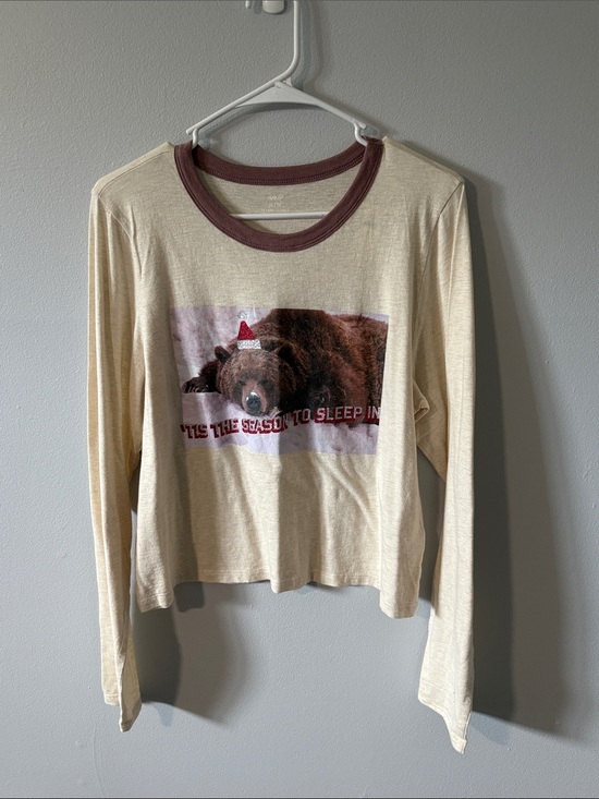 aerie Tops - Aerie • Long Sleeve Graphic Tee